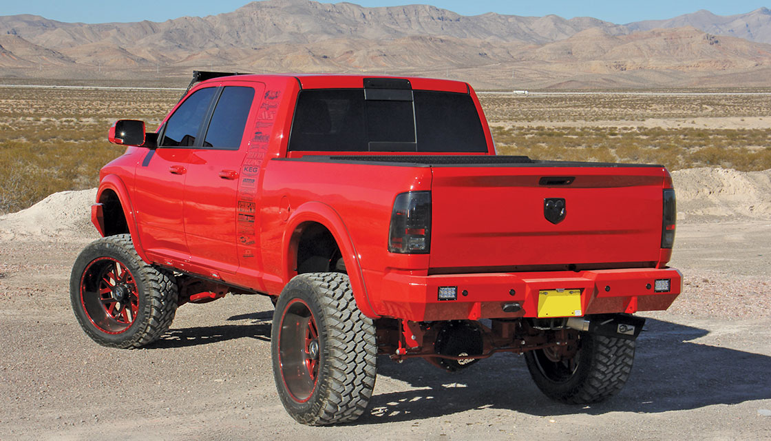 2014 RAM 2500 4X4 MEGA CAB SHORT BED