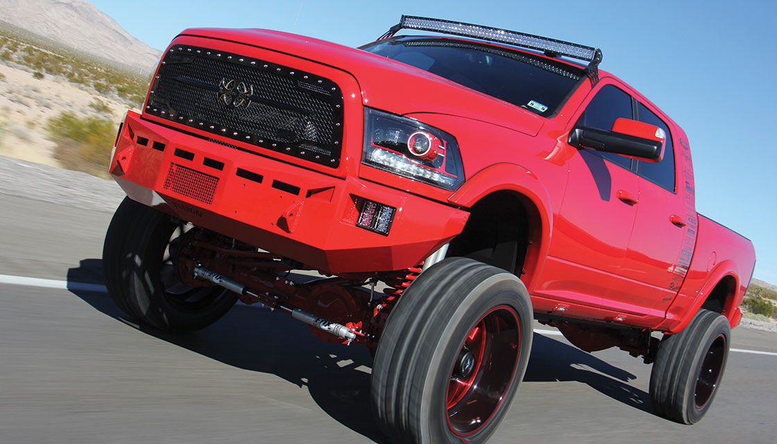 2014 RAM 2500 4X4 MEGA CAB SHORT BED
