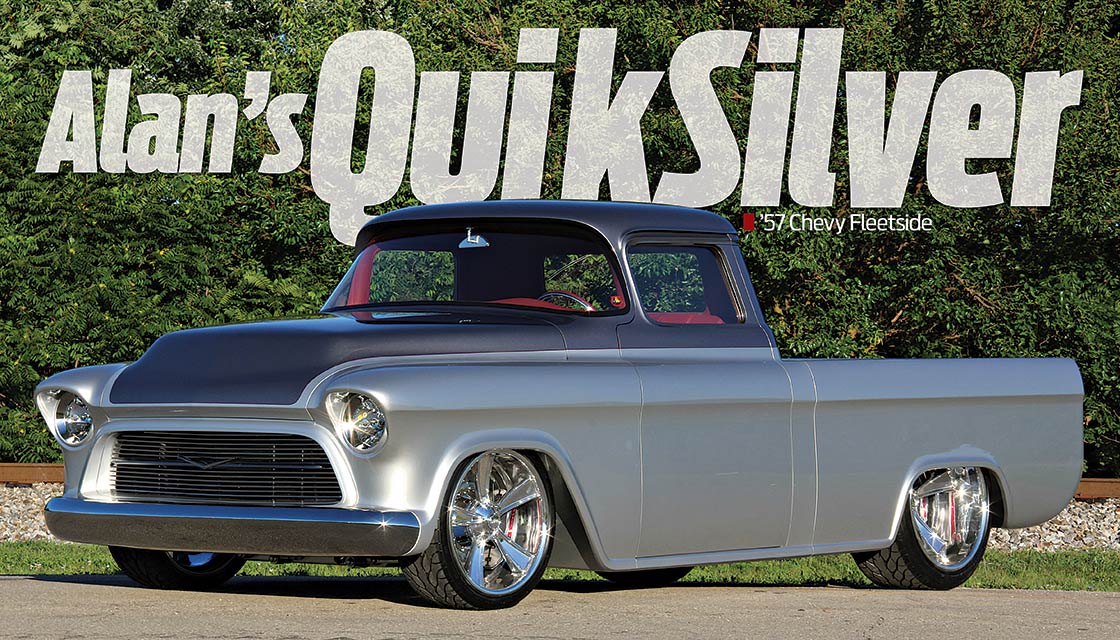 1957 Chevy Fleet Side Short-bed Quik Silver Owasso
