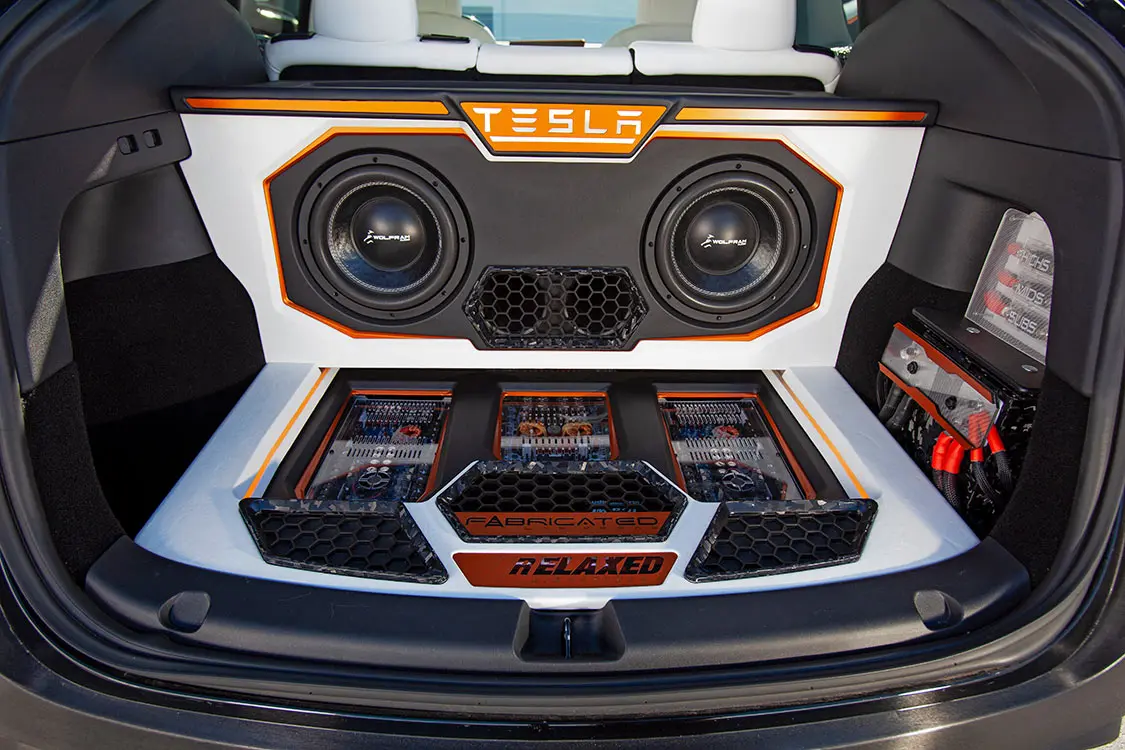 Custom Tesla audio